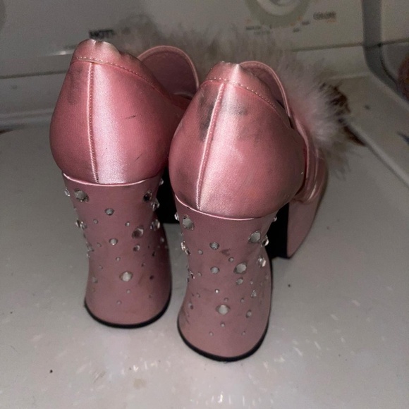 Sugar Thrillz Spunky Platform Heels - Picture 3 of 5